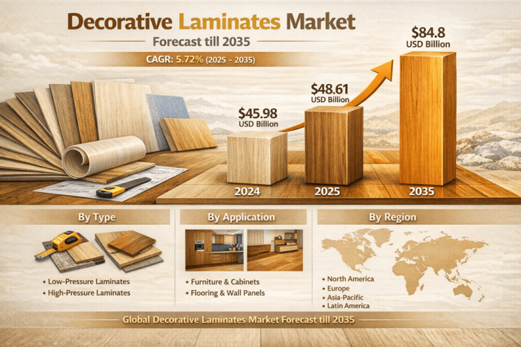 Surfaces That Speak: How the Decorative Laminates Market Is Redefining Interior Spaces on Its Way to USD 84.8 Billion by 2035